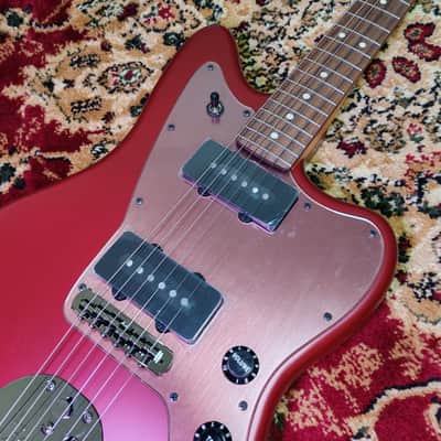 *NEW IN BOX* 2026 Fender Japan Hybrid II Jazzmaster Satin Metallic, Matte Inferno Red - MIJ JD26 image 7