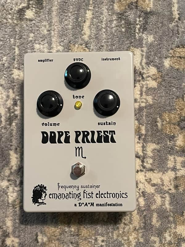 D*A*M EFE Dope Priest Triangle Big Muff( circuit type 6618) 2019 Dove Grey/Gloss Black image 1