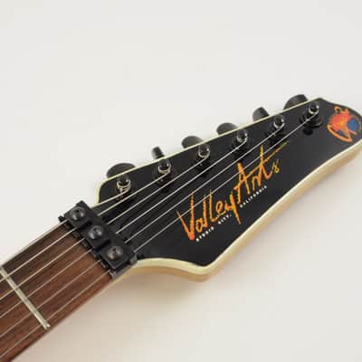 Valley Arts California Pro Electric Guitar - Trans Green w/ Gig Bag - USA image 11