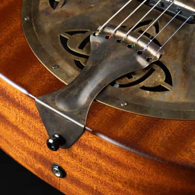 Beard Trailhead Mahogany, E Body Round Neck, Tobacco, Fishman Nashville Pickup - NEW image 10