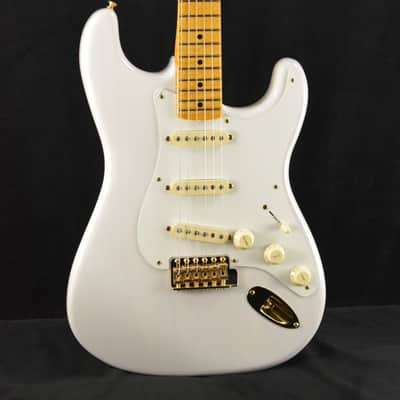 Fender Limited Edition American Vintage II 1957 Stratocaster Flame Maple Fingerboard White Blonde image 1