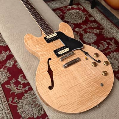 Gibson ES-335 Dot Figured Antique Natural 2004 w/ OHSC - Seymour Duncan Pickups image 14