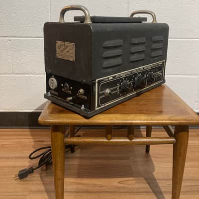 International Projection Corporation NP-30 1930’s Guitar Amplifier Head - Black Crinkle image 3