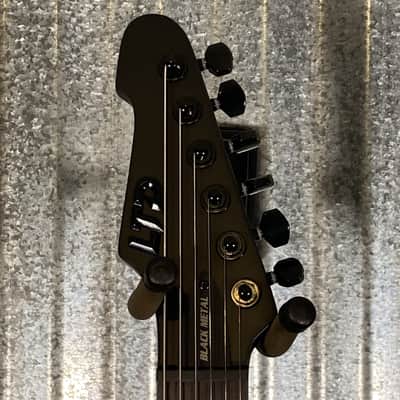 ESP LTD Phoenix Black Metal Guitar LPHOENIXBKMBLKS #3142 USED image 3