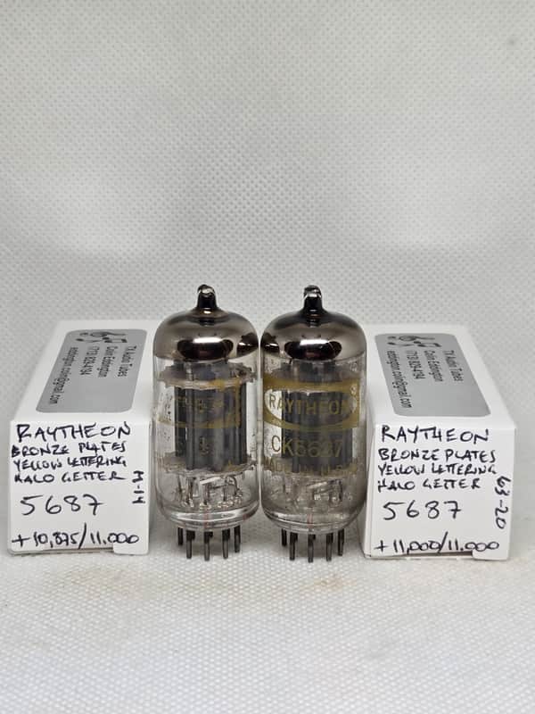 NOS Raytheon 5687WA Bronze Plates - $100 (Save: $0 vs MSRP)