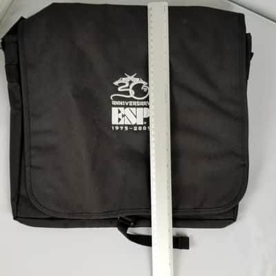 ESP Guitars 30th Anniversary Black Messenger Shoulder Laptop Book Gig Bag NEW image 10