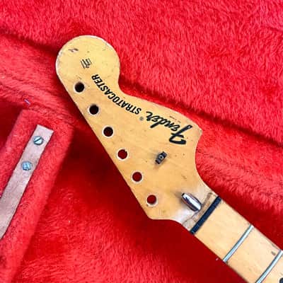 Fender Stratocaster 3-Bolt Neck 1972 - Maple original vintage USA image 1