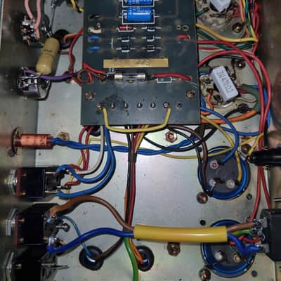 Marshall JMP 50 Lead and Bass head 1974 - Black image 8