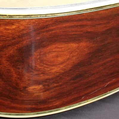 1976 Yairi YW-600 Dreadnought Guitar New Jacaranda + Vintage Hard Case image 16