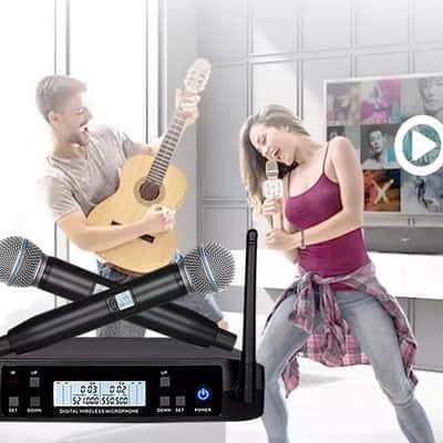 Shure GLXD24 Style Dual Handheld Digital Wireless Microphone System image 5