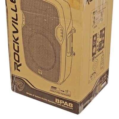 Rockville BPA8 8" Powered 300w DJ PA Speaker w Bluetooth+Carry Bag image 17