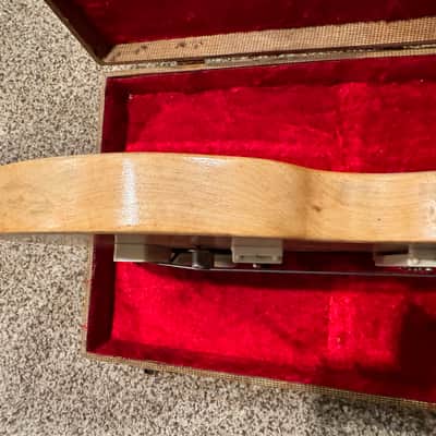 1960 Carvin SGB-3 Solid Body Electric Guitar - Natural Finish (w/HSC) image 8