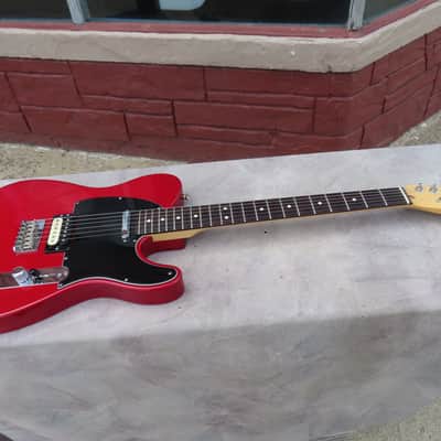FENDER 2015 AMERICAN STANDARD PRO TELECASTER CRIMSON RED TRANSPARENT CLEAN near MINT! SALE LOOK!$ image 18