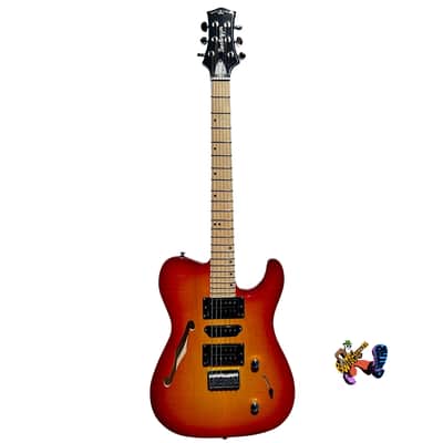1973 Fujigen Greco S-50 ES-175 replica - Two Tone Sunburst