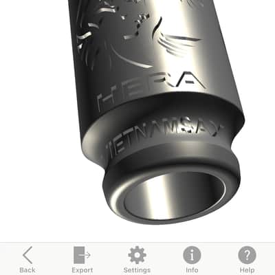 Hera Soprano saxophone mouthpiece - steel materials 2023 - Stainless steel image 11
