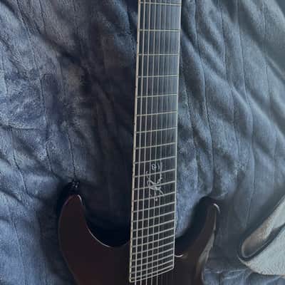 ESP LTD SC-608b with Evertune - Red Sparkle image 3
