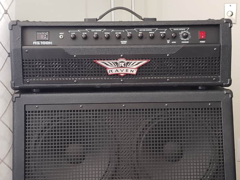 Raven RG100H 100W Amp Head and RG412 Speaker cab 2015 image 1