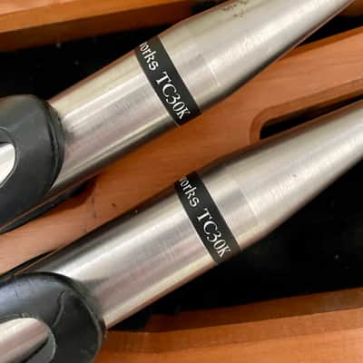 Earthworks TC30K Omnidirectional Condenser Microphone Matched Pair 2000s - Silver image 3