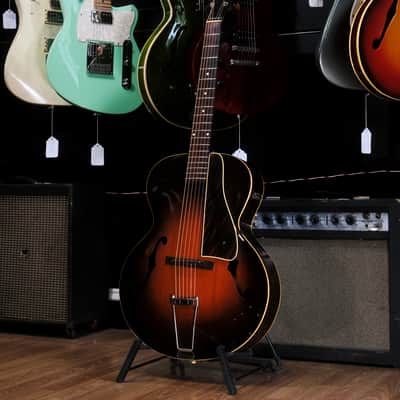 1938 Recording King Model M-2 / 1136 Sunburst Made by Gibson w/ Hard Case (Good) *Free Shipping* image 1