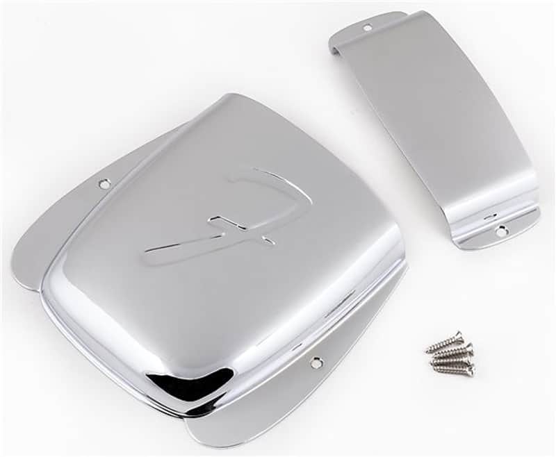 Fender 099-2088-000 Pure VIntage Jazz Bass Ashtray Bridge / Pickup Cover Set image 1