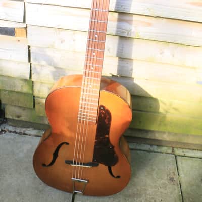 HOFNER ‘FOUR SQUARE’ VERY RARE EARLY 1952 ACOUSTIC GUITAR VINTAGE NEW STRINGS image 2