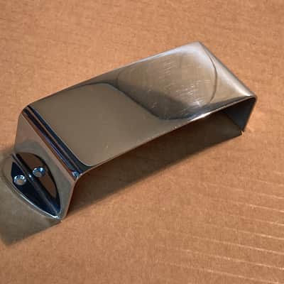 Gibson Thunderbird 1960’s-1970’s Chrome Bridge Cover Hand Rest image 2