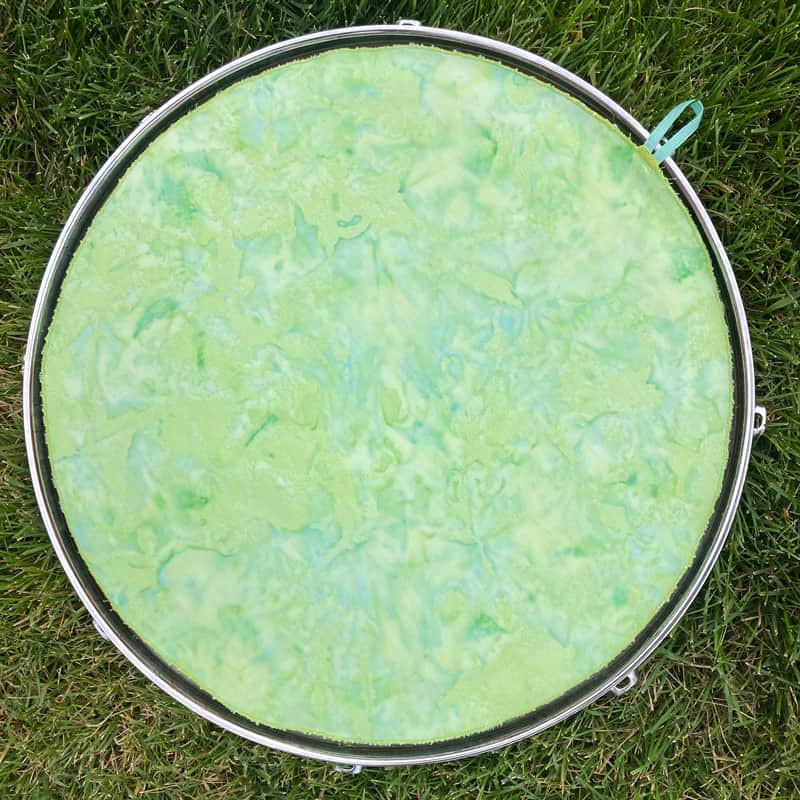 16" single layer Drum Bunny cloth drum cover - dampener - partial mute - compare to Drum Tortillas - Quesadilla - Big Fat Snare image 1