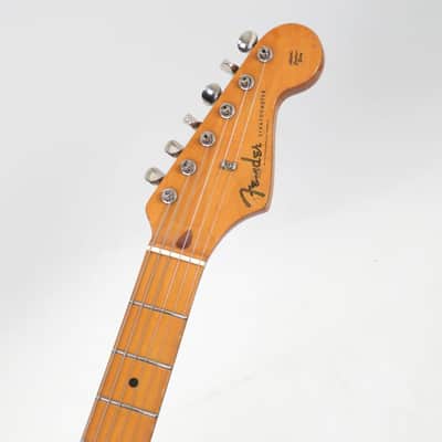 1982 /83 Fender Stratocaster 57 Reissue Fullerton Cesar Diaz Signed - Sunburst - USA AVRI image 12