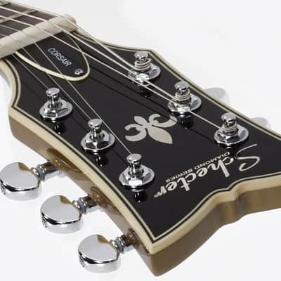 Schecter Corsair Electric Guitar w/ Bigsby - Gold Top (1554) image 10
