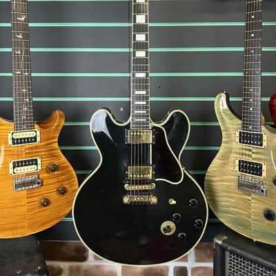 Gibson BB King "Lucille" Ebony 1991 Semi-Hollow Electric Guitar image 2