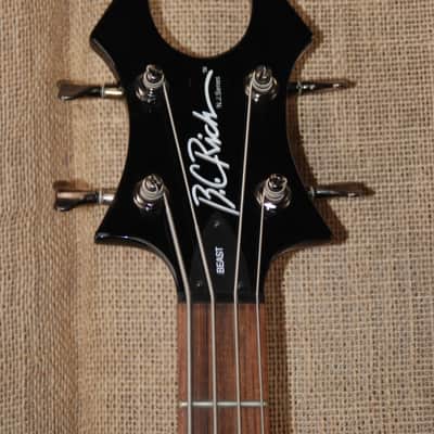 B.C. Rich Beast Bass - Black image 5