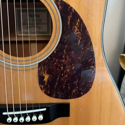 Beautiful Vintage 1990s 'Sigma by Martin' DM-18 Dreadnought Acoustic Guitar image 4