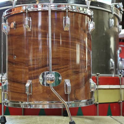 Rogers Concert Toms 1970s - KOA C tom set 12-13-14-16 image 2
