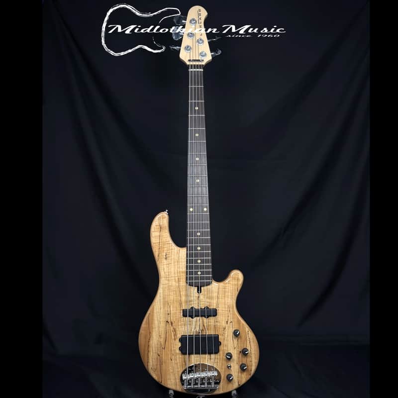 Lakland Skyline 55-02 Deluxe - 5-String Bass Guitar - Spalted Maple Gloss Finish (250806222) image 1