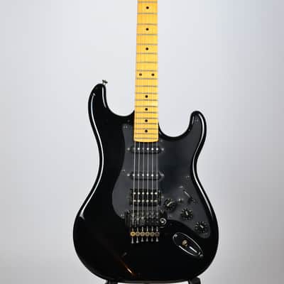 Kramer Pacer-Deluxe 1986 Black 45mm-Nut-Maple-Fretboard image 1