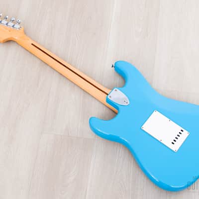 2022 Fender Japan Limited International Color Series Stratocaster Maui Blue image 13