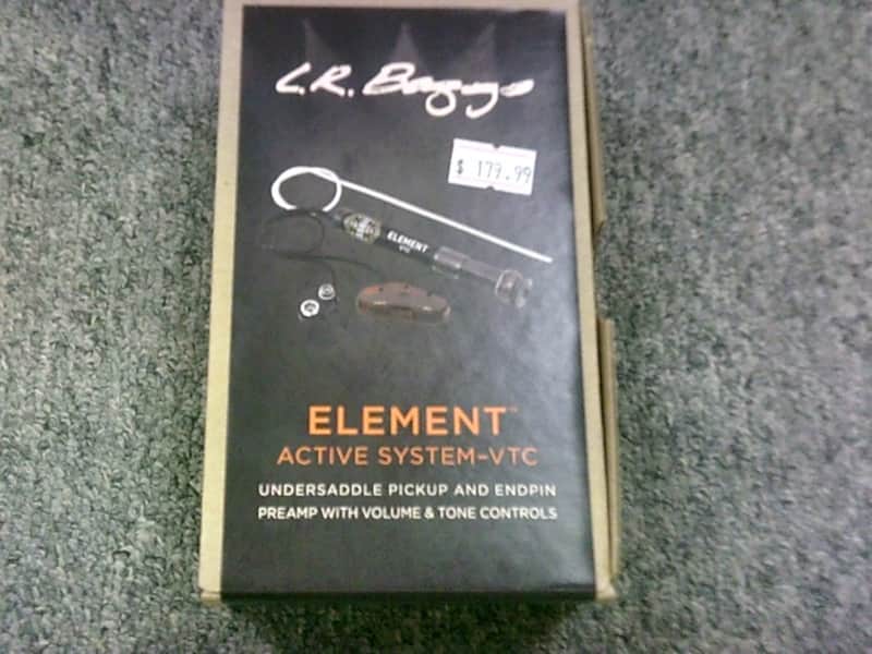 LR Baggs Element Active System-VTC Acoustic Guitar Undersaddle Pickup image 1