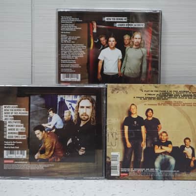 3x Nickelback Silver Side Up / How You Remind Me Single / The Long Road CDs image 2