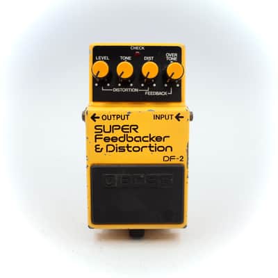 Boss DF-2 Super Feedbacker and Distortion 1985 Made In Japan Guitar Effect Pedal 527900 image 2