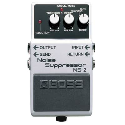 Boss NS-2 Noise Suppressor (Silver Label) 1989 - Present - White image 1