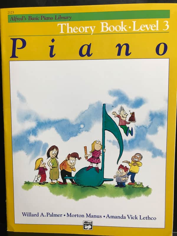 Alfred's Basic Piano Library Theory Book Level 3 image 1
