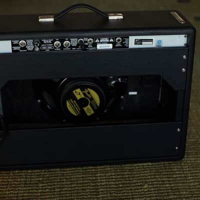 Fender 65 Reissue Deluxe Reverb Black Face 1999 - Black image 4