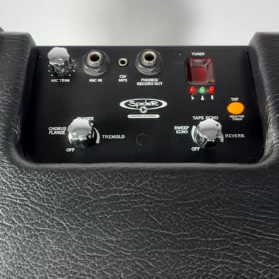Line 6 Micro Spider 6-Watt 1x6.5" Digital Modeling Guitar Practice Amp 2008 - 2013 - Black image 2