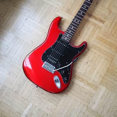 RARE!! Fender Road Worn Player Stratocaster HSS Candy Apple Red image 4