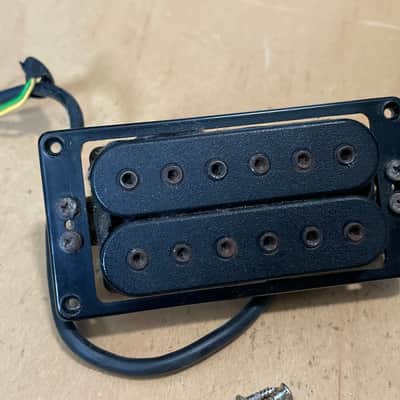 1980's Kramer Pacer Schaller Made in Germany Black Bridge Humbucker Pickup w/ Ring image 2