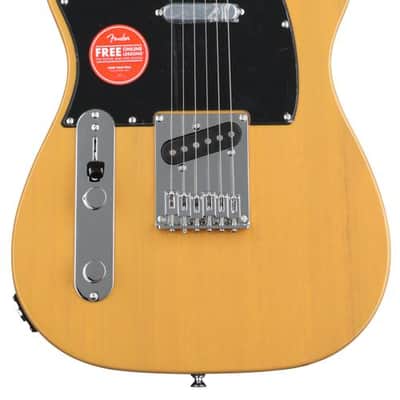 2024 Squier Affinity Telecaster Left-Handed with String-Through Bridge Butterscotch Blonde, Support a Local Music Shop Buy Here! image 1