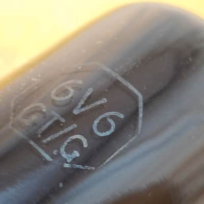 Tung-Sol Tight Matched Pair (2) 6V6GT/G tNOS AT1000 TESTED Vacuum Tubes greyglass WWII era Beam Power 6V6 1942-1952 image 7