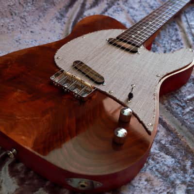 GB Liuteria Traditional Tele walnut and fabric image 22