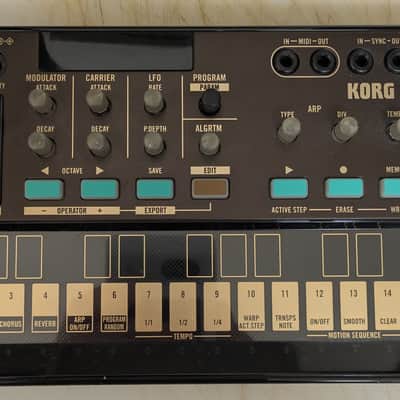 Korg Volca FM2 Digital FM Synthesizer/Sequencer 2022 - Present - Black
