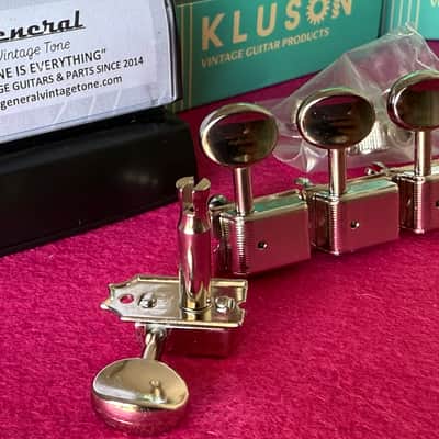 Kluson Traditional "No Line" Tuners 1952 to 1956 for stratocaster ®/ jazzmaster / telecaster / jaguar image 2